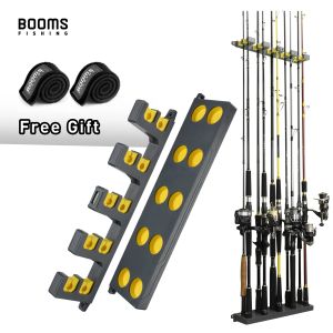 Tools Booms Fishing Wv4 Fishing Rod Holders Vertical Wall Rod Rack Store Up to 10 Rods for Fishing Pole Holder Storage Tools 4 Colors