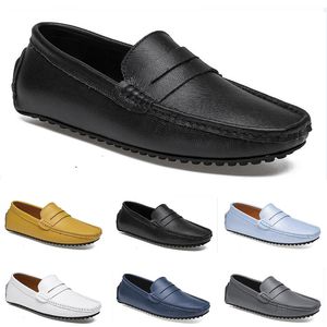 New Fashion Classic Daily Breathable Spring, Autumn, and Summer Low Top Business Soft Covering Shoes Flat Sole Men's Cloth Shoes-24