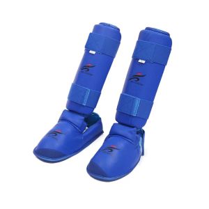 Parts Karate Shin Guards Leg Foot Protector Taekwondo Instep Support Gear Women Kickboxing Mma Pads Men Sparring Equipment Child Kids