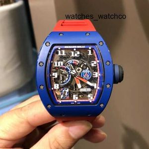 RM Timepiece Top Wrist Watch Lastest Collection Wristwatch Richardmillie Mens Automatic Machinery Rm030 Limited Edition 42 x 50mm Mens Watch Rm030 Blue Ceramic Lim