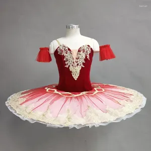 Abbigliamento da palco Tutu di balletto professionale Bambino adulto Ballerina Vestito Ragazza Abbigliamento per bambini Cigno Costume da ballo di Halloween per le donne