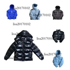 Fashion Trapstar London avkodad hooded puffer 2.0 Gradientjacka broderad termisk hoodie män kvinnor vinterrock toppar