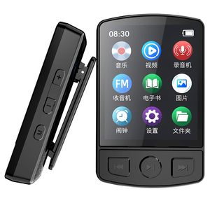 MP3 MP4 Player 128 GB 1,8 cala Bluetooth Teledive FM FM Mini Portable z kartą TF