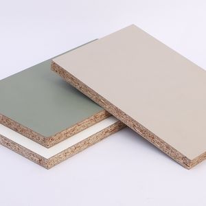 18mm E0 particle wooden board PET high light skin sensitive board Birch/white pine/pine carbon crystal board/Thailand imported rubber board 1.22x2.44m