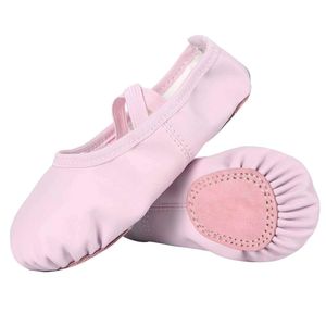 Sapatilhas de balé de couro macio Dynadans/sapatilhas de balé/sapatilhas de dança (crianças/crianças/adultos/senhoras)