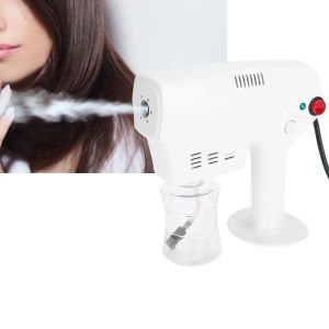 Diffusorer Portable Nano Steam Gun frisörande Hydrating Spray Hårfärgning Perm Care Nano Machine Spray Gun frisör Nano Steam Gun