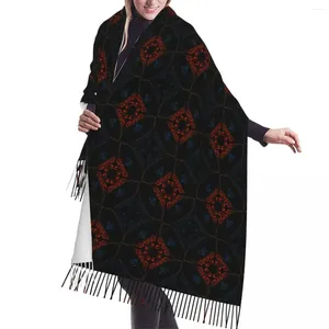 Scarves Personalized Printed Multicolor Pattern In The Arabian Style Scarf Women Men Winter Warm Luxury Versatile Shawls Wraps