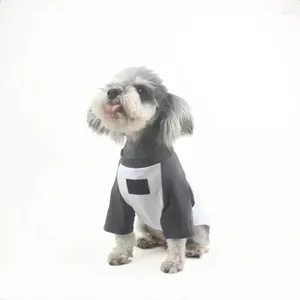 Vestuário para cães 2024 roupas para animais de estimação para cães pequenos filhote de cachorro camiseta chihuahua camiseta verão fino yorkies outfit pug traje pc2046