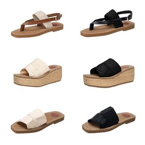 Cloe Chioe Slifori Donne Designer Sandals Donna Woody Choel Flat Mule Shupper Shides Platform Platform Platform Platform Platform Sandels Summer Flip Flip Flops