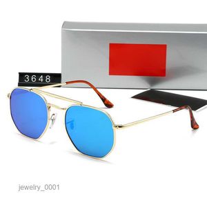 Sonnenbrillen Schutz raiebanity Luxus Designer Männer Frauen Polarisierte Klassische Retro Pilot Brillen Adumbral Goggle Sonnenbrille Metallrahmen raies ban BHOZ