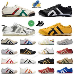 luxury Designers Sneakers Onitsukass Tiger Mexico 66 running Shoes yellow Black White Blue Red Beige Low Mantle Green Cream outdoor Trainers Women Men loafers