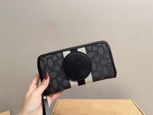 2024 Exquisite neue Brieftasche Lange Handheld-Taschen Vielseitige klassische Kartentasche Herren- und Damenbrieftasche Große Kapazität Hochwertige Leder-Reißverschlusstasche