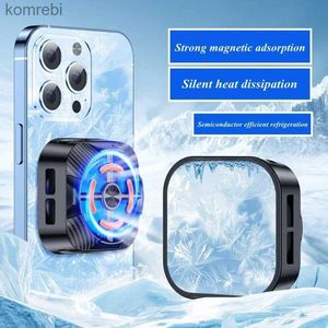 Other Cell Phone Accessories NEW Mobile Phone Magnetic Semiconductor Peltier Radiator X79 Backclip Refrigeration Game Cooler X94 for IOS Android Cooling Fan 24022
