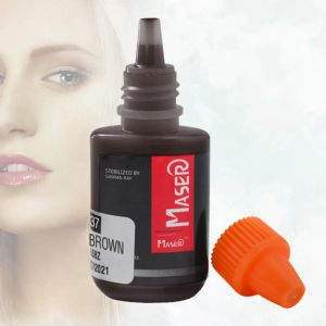 Klänningar 10 ml svartbrun växtekstrakt Intensitet Organisk icke -toxisk ögonbryn Tattoo Micro Pigment Permanent Makeup PMU Ink