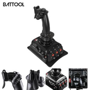 Joysticks för Flight Simulator Gamepad Vibration Controller USB Gaming Joystick Joypad för Windows PC XP/7/8/Desktop Game Accessories