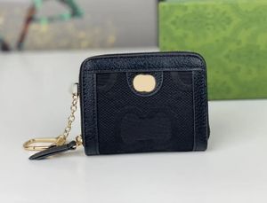 2024 Wallets luxurys Ophidia small cion purse classic double letter zipper short card holder high-quality female fashion clutch bag with box 726503#