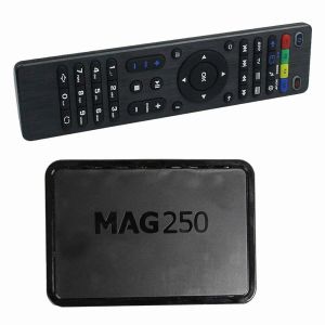 MAG 250 MAGセットトップボックスMAG250 Linux SystemストリーミングホームシアターLinux TVボックスメディアプレーヤーMAG322 ZZと同じ