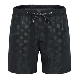 Гавайский стиль, модные повседневные летние мужские дизайнерские шорты, черные пляжные брюки с принтом, мужские купальники, размер M-3XL Flyword123