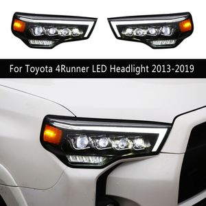 Front Lamp Daytime Running Light For Toyota 4Runner LED Headlight Assembly 13-19 Streamer Turn Signal Lighting Accessories Auto Parts