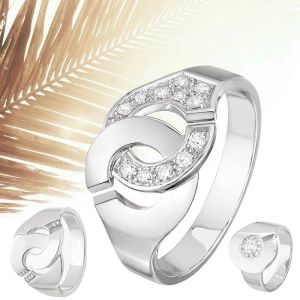 Ringe Dinh Van Luxus Französische Marke Handschellen Ring 925 Sterling Silber Damen Menottes Bague Mode Mann Party Geschenk Kostenloser Versand