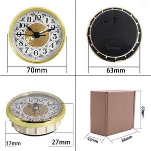 Wall Clocks Brand Quartz Clock Insert Home Decor Movement Plastic Precision Premium 70MM Arabic Numeral Festival Wedding