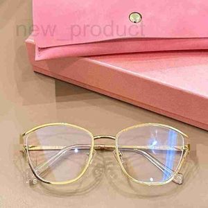 Güneş Gözlüğü Tasarımcı Gözlükler Çerçeve Kadın Zarif Metal Metter Tam Çerçeve Düz Miyopi Gözlükler Çerçeve IJZC