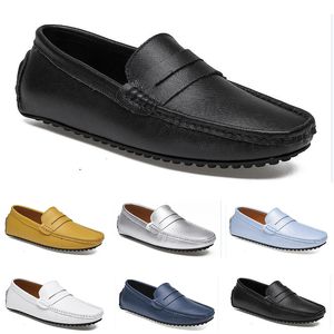 GAI New Fashion Classic Casual Spring and Autumn Summer Grey Low Top Business Soft Slippery Flat Sole Men's Cloth Shoes Sneakers-96