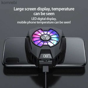 Other Cell Phone Accessories MEMO DL05 DL06 FL05 Mobile Cooler Cooling Fan Radiator For PUBG System Cool Heat Sink Cellphones Tablets 240223