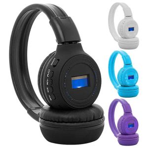 Hörlurar N65BT -headset Trådlösa hörlurar Bluetooth -headset med bakgrundsbelysning BT -läge Hörlurar Sport Earphone med mikrofon BT -headset