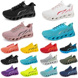 men women running shoes fashion trainer triple black white red yellow purple green blue peach teal purple pink fuchsia breathable sports sneakers twenty eight GAI