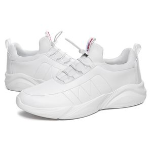 Buty do biegania dla mężczyzn Women Triple Black White Skórzane platforma sportowa trampki męskie trenerzy domowa marka wyprodukowana w Chinach 36-45