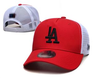 2024 Nyaste herrkapsel Designers Baseballhattar Trucker för män Kvinnor Round Active Letter Justerbar Peaked Baseball Cap J4