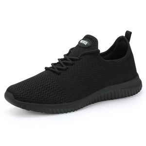 WXQ Scarpe da corsa casual da uomo comode, leggere e traspiranti per esercizi in mesh da passeggio