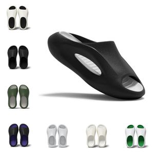 Designer chinelos triplo preto branco verde bege mulheres homens sandálias slides verão moda plana flip flops praia quarto hotel sandália interior