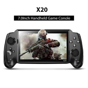 SPELARE 2023 NYA POCKIDDY X20 7,0 tum HD -skärmkonsol Bulitin 3000 -spel Original Portable Retro Handheld Video Game Creative Gift