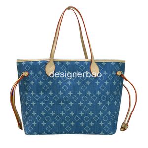 24 mulheres totes bolsas de couro denim bolsa luxurys designers shouder crossbody mensageiro senhoras bolsa de viagem 32cm