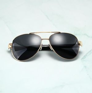 2023 Sommer-Damen-Luxus-Designer-Sonnenbrille, übergroße Sonnenbrille mit Farbverlauf, polarisierte Rahmen, Vintage-Stil, mit Box und Etui