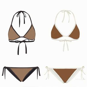 Projektant klasyka litera bikini scenariusz projektant dwa sztuki bikinis kantar seksowne wyściełane push upnie stroju kąpiel xl moda stroje kąpielowe kobiety bikinis z tagami w standardowej szybkiej shippi