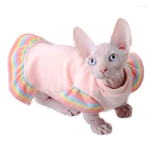 Dog Apparel Hairless Cat Clothes Spring And Autumn Derong Little Flying Sleeve Skirt German Pet Anti-shedding