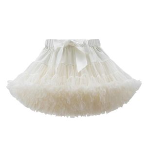 Hot Baby Girls Tulle Tutu Skirt Ballerina Pettiskirt Fluffy Children Ballet Skirts for Party Dance Princess Girl Tulle Clothes