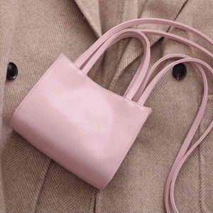Shoulder Bags Soft Leather Tote Women White Handbag Brown Designer Crossbody Female Purses Fashion Wallet Mobile Phone Clutch 2201282A
