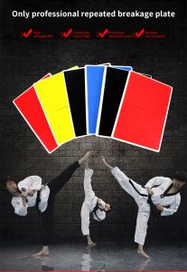 Arte riutilizzabile Break Board Taekwondo Training Performance Board Taekwondo Wesing Martial Arts Training Taekwondos Rebreable Boards