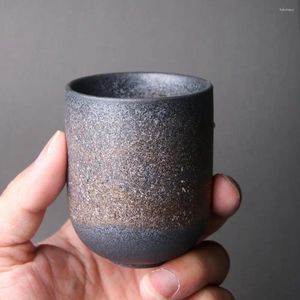 Koppar tefat 120 ml 1 st keramikvattenmuggar porslin tedrinkware kaffekopp