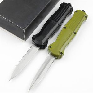 Alça de alumínio BM 3300 Faca Tática Automática 440 Lâmina Camping Survival Canivetes Portáteis EDC Ferramenta de Autodefesa