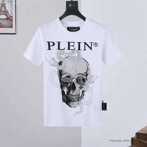 Plein ayı tişört erkek tasarımcı tshirts Phillip Plein Kafatası Philipps Plein Man T-Shirts Klasik Yüksek Kaliteli Hip Hop Philip Plein 1991