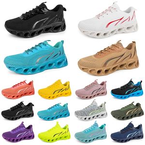 men women running shoes fashion trainer triple black white red yellow purple green blue peach teal purple pink fuchsia breathable sports sneakers eighty two GAI