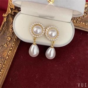 Stud Earrings Simple Pearl Style Elegant Drop For Special Occasions Exquisite Accessories Ins