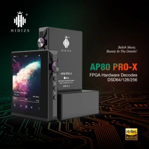 Gracze Hidizs AP80 Pro x Mini Portable Bluetooth muzyka mp3 odtwarzacz ebook czytanie pedo miernika dotykowego ekran LDAC bezstronny DAC wzmacniacz