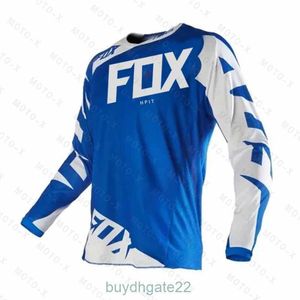 Men's T-shirts Mens Downhill Jerseys Hpit Fox Mountain Bike Mtb Shirts Offroad Dh Motorcycle Jersey Motocross Sportwear Clothing X0OM