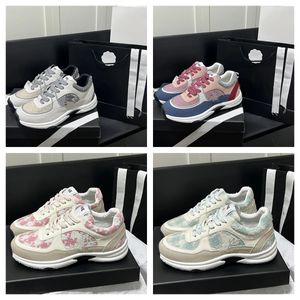 2024 Designer Running Shoes Fashion Channel Sneakers Women's Luxury Lace-Up Sneakers Casual Sneakers Classic Sneakers Women's City